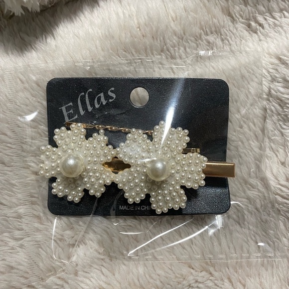 ✨FLOWER Pearl Hair Pin Set - Picture 2 of 2